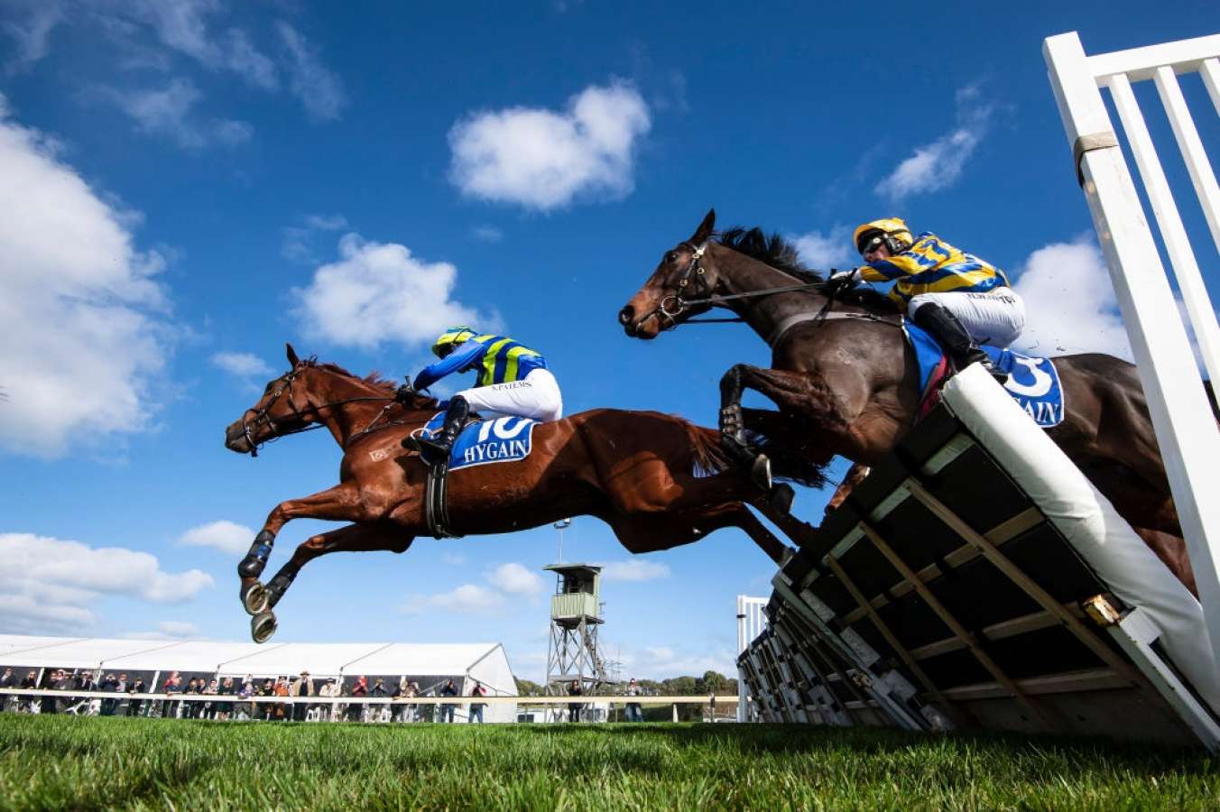 Jumping action at The 'Bool