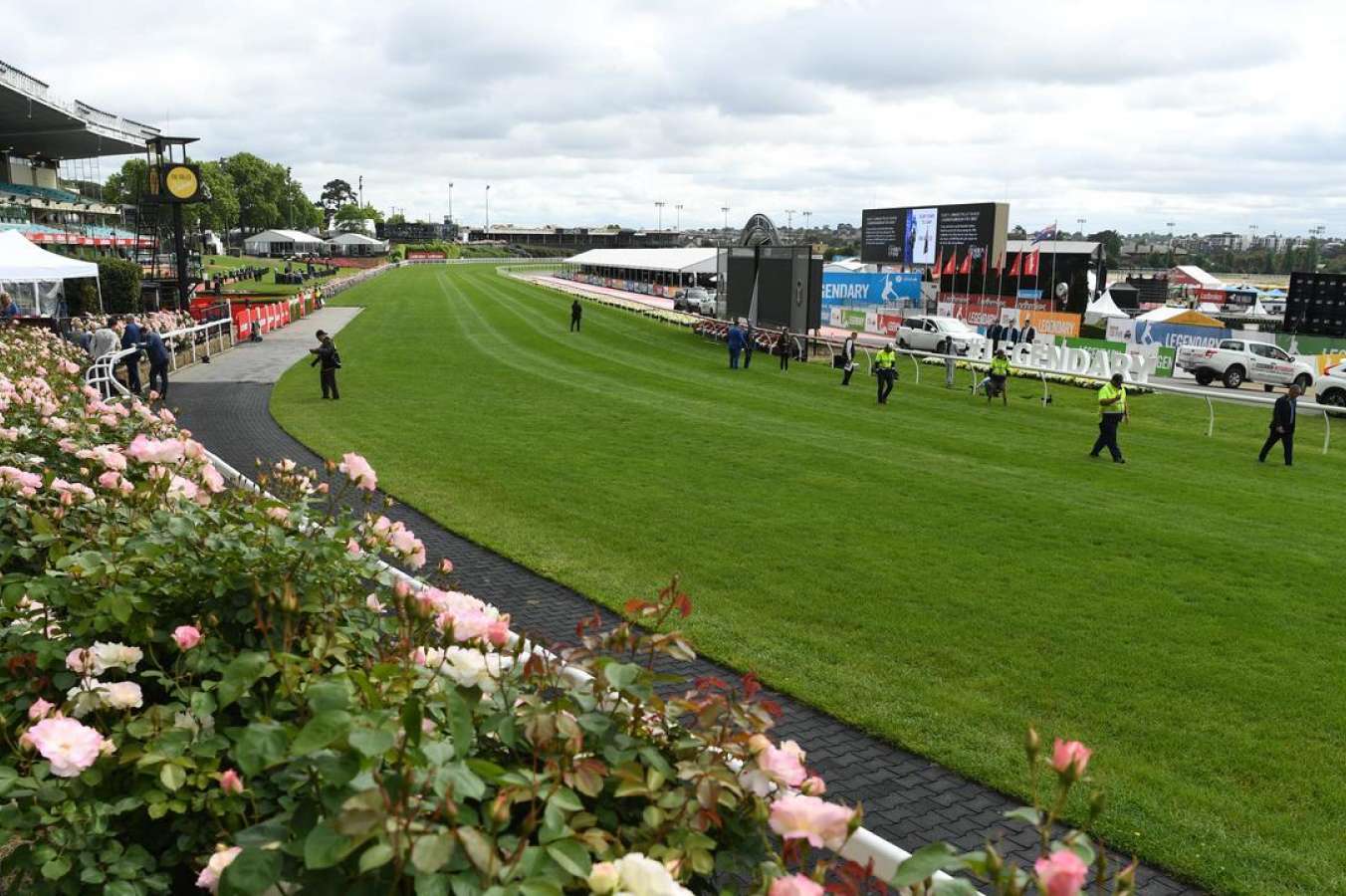 The Valley will host a Group 1 race on Friday night - the Moir Stakes. Photo: AAP Image/James Ross.